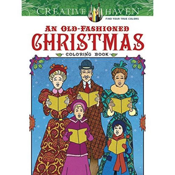 Creative Haven an Old-Fashioned Christmas Coloring Book -- Ted Menten - Picture 2 of 2